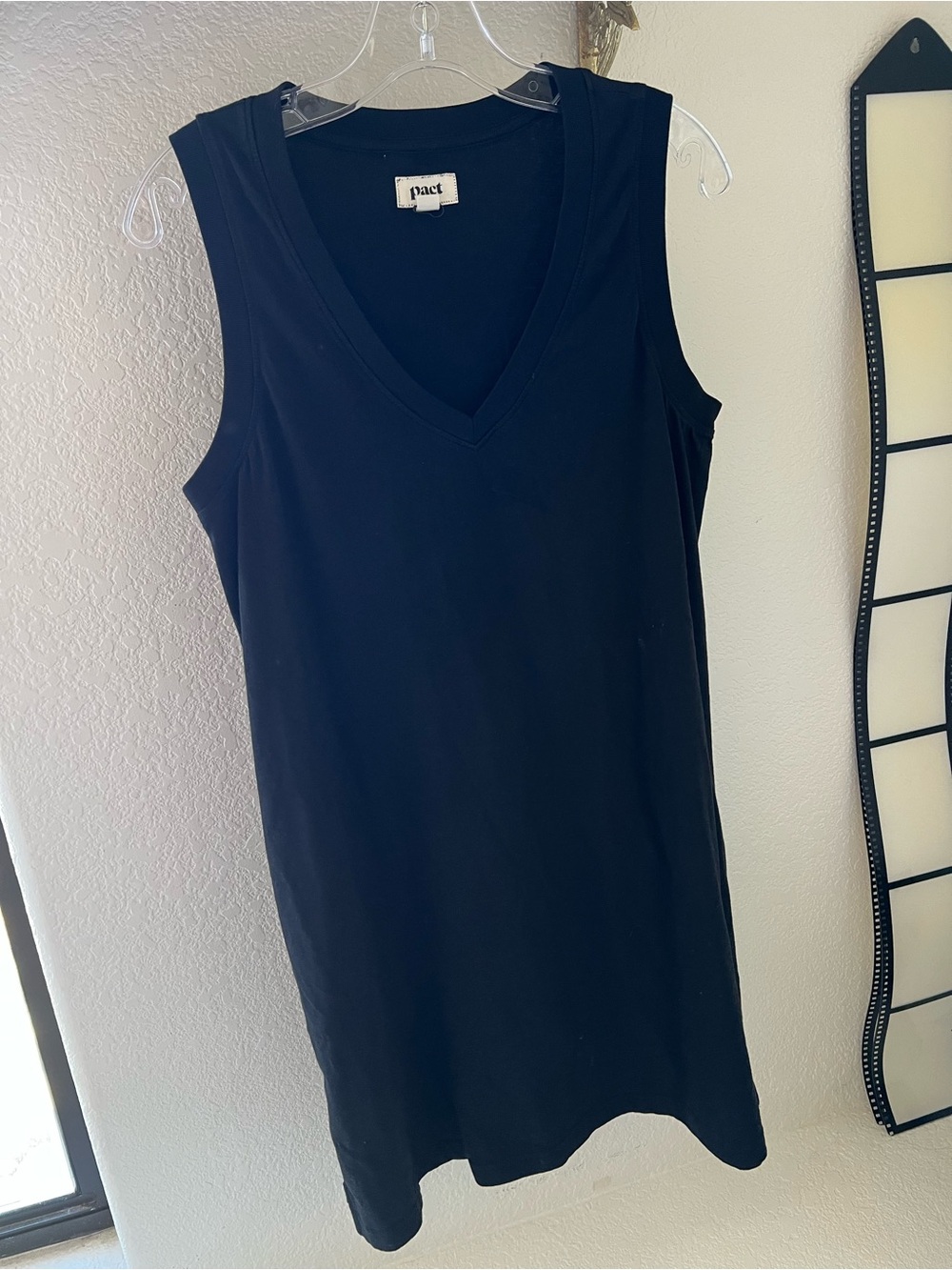 Pact Organic Cotton Softspun A-Line Dress Shirt Size Medium